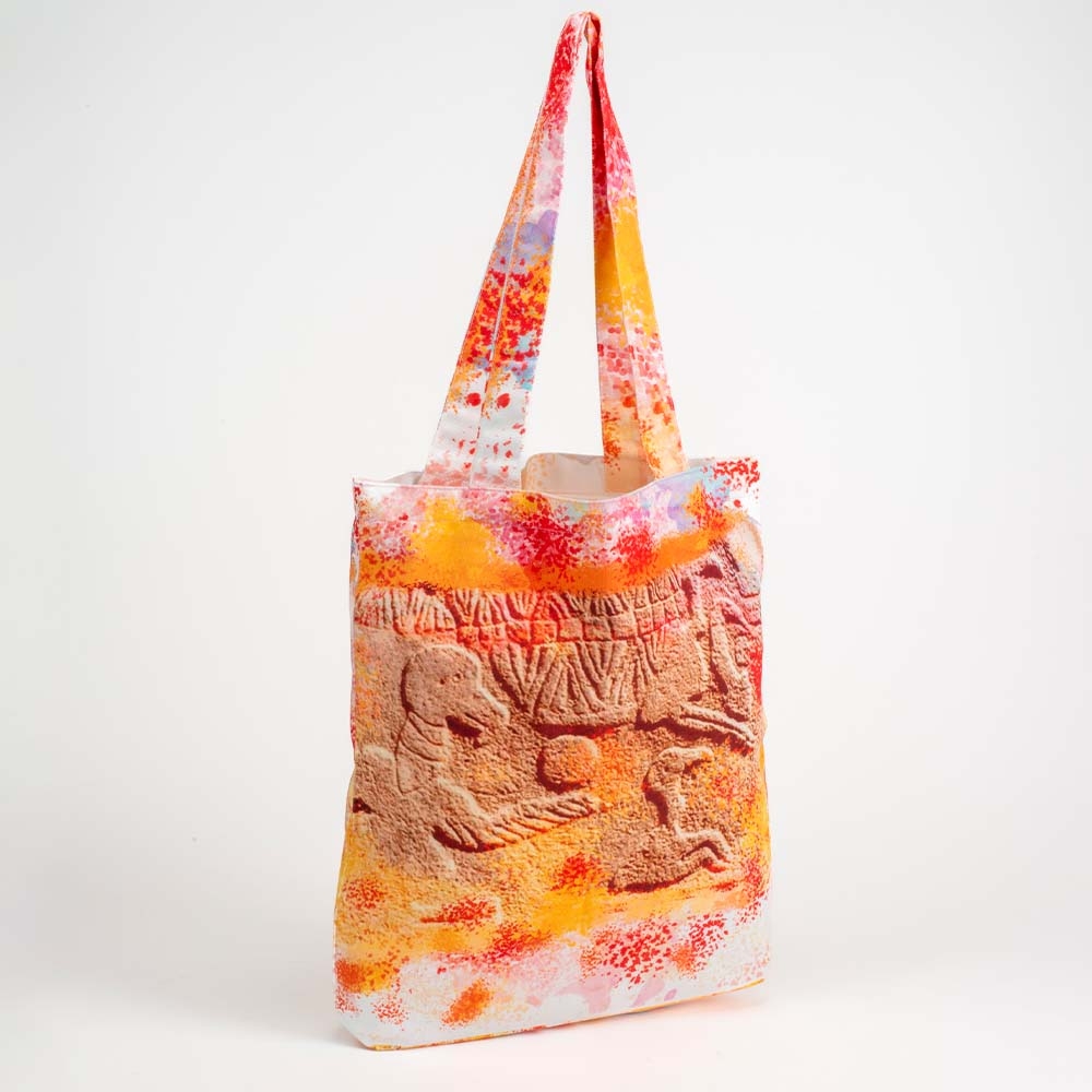 Picture of Isabel Muñoz Orange Cloth Bag  